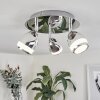 Morges Lampa Sufitowa LED Chrom, 3-punktowe