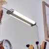 Morges Lampa oświetlająca lustro LED Chrom, Biały, 1-punktowy