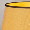 Chellas lampa wisząca, lampa wisząca naturalny, czarny, 1-punktowy