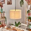 Bassagoda Lampa wisząca, Lampa wisząca beige, Biały, 1-punktowy
