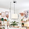 Bassagoda Lampa wisząca, Lampa wisząca beige, Biały, 1-punktowy