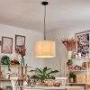 Bassagoda Lampa wisząca, Lampa wisząca beige, Biały, 1-punktowy
