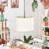 Bassagoda Lampa wisząca, Lampa wisząca beige, Biały, 1-punktowy