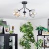 Koyoto Lampa sufitowa, Kula świetlna 42 cm W kolorze bursztynu, Przezroczysty, Przydymiony, 3-punktowe