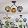 Koyoto Lampa sufitowa, Kula świetlna 42 cm Niebeieski, Złoty, Zielony, Przezroczysty, 3-punktowe
