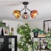 Koyoto Lampa sufitowa, Kula świetlna 42 cm Chrom, Złoty, Przezroczysty, W kolorze miedzi, Przydymiony, 3-punktowe