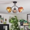 Koyoto Lampa sufitowa, Kula świetlna 42 cm Chrom, Złoty, Przezroczysty, W kolorze miedzi, Przydymiony, 3-punktowe