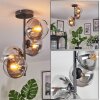 Koyoto Lampa sufitowa, Kula świetlna 32 cm Przezroczysty, Przydymiony, 4-punktowe