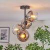 Koyoto Lampa sufitowa, Kula świetlna 32 cm Przezroczysty, Przydymiony, 4-punktowe