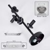 Koyoto Lampa sufitowa, Kula świetlna 32 cm Przezroczysty, Przydymiony, 4-punktowe