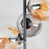 Gastor lampa sufitowa, kula świetlna 32 cm bursztynowy, przezroczysty, przydymiony, 4-punktowe