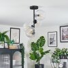 Koyoto lampa sufitowa, kula świetlna 32 cm przezroczysty, 4-punktowe