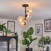 Koyoto lampa sufitowa, kula świetlna 32 cm przezroczysty, 4-punktowe
