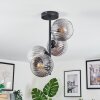 Koyoto lampa sufitowa, kula świetlna 32 cm przezroczysty, przydymiony, 4-punktowe