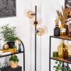 Ripoll Lampa stojąca W kolorze bursztynu, 3-punktowe