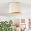 Bassagoda Lampa sufitowa beige, Biały, 1-punktowy