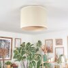Bassagoda Lampa sufitowa beige, Biały, 1-punktowy