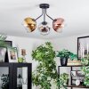 Koyoto Lampa sufitowa, Kula świetlna 42 cm Chrom, Złoty, Przezroczysty, W kolorze miedzi, Przydymiony, 3-punktowe