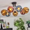 Ripoll Lampa sufitowa, Kula świetlna Niebeieski, Złoty, W kolorze miedzi, 7-punktowe