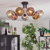 Ripoll Lampa sufitowa, Kula świetlna Chrom, Złoty, Przezroczysty, W kolorze miedzi, Przydymiony, 7-punktowe