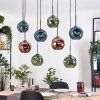 Ripoll lampa wisząca, kula świetlna, lampa wisząca kolory naturalne, czarny, 8-punktowe
