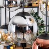 Gastor Lampa wisząca, Kula świetlna, Lampa wisząca W kolorze bursztynu, Chrom, Przezroczysty, W kolorze miedzi, Przydymiony, 6-punktowe