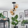 Ripoll lampa sufitowa, kula świetlna bursztynowy, 4-punktowe