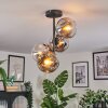 Ripoll Lampa sufitowa, Kula świetlna Chrom, Przezroczysty, Przydymiony, 4-punktowe