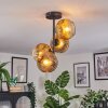 Ripoll lampa sufitowa, kula świetlna złoty, przezroczysty, 4-punktowe