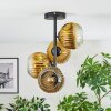 Ripoll lampa sufitowa, kula świetlna złoty, przezroczysty, 4-punktowe
