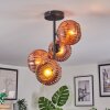 Ripoll Lampa sufitowa, Kula świetlna W kolorze miedzi, 4-punktowe