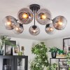Koyoto lampa sufitowa, kula świetlna 82 cm przezroczysty, przydymiony, 7-punktowe