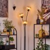 Koyoto Kula świetlna, Lampa stojąca W kolorze bursztynu, 3-punktowe