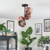 Ripoll Lampa sufitowa, Kula świetlna Przezroczysty, W kolorze miedzi, 4-punktowe