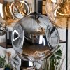 Ripoll Lampa wisząca, Kula świetlna, Lampa wisząca Ecru, Czarny, 8-punktowe
