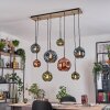 Ripoll Lampa wisząca, Kula świetlna, Lampa wisząca Ecru, Czarny, 8-punktowe