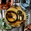 Ripoll lampa wisząca, kula świetlna, lampa wisząca kolory naturalne, czarny, 8-punktowe