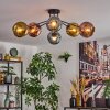 Ripoll Lampa sufitowa, Kula świetlna Niebeieski, Złoty, W kolorze miedzi, 6-punktowe