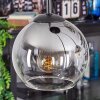 Koyoto Lampa wisząca, Kula świetlna, Lampa wiszącego klastra 35 cm Przezroczysty, Przydymiony, 4-punktowe