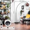 Ripoll lampa stojąca, lampa podłogowa łukowa czarny, 1-punktowy