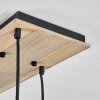 Ripoll Lampa wisząca, Kula świetlna, Lampa wisząca Ecru, Czarny, 8-punktowe