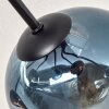 Ripoll Lampa sufitowa, Kula świetlna Niebeieski, Zielony, W kolorze miedzi, 6-punktowe