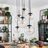 Gastor Lampa wisząca, Kula świetlna, Lampa wisząca Przezroczysty, 6-punktowe