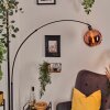 Koyoto lampa stojąca, lampa podłogowa łukowa czarny, 1-punktowy