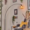 Koyoto lampa stojąca, lampa podłogowa łukowa czarny, 1-punktowy
