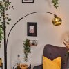 Koyoto lampa stojąca, lampa podłogowa łukowa czarny, 1-punktowy