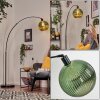 Koyoto lampa stojąca, lampa podłogowa łukowa czarny, 1-punktowy