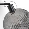 Ripoll lampa stojąca, lampa podłogowa łukowa czarny, 1-punktowy