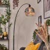 Ripoll lampa stojąca, lampa podłogowa łukowa czarny, 1-punktowy