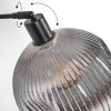 Ripoll lampa stojąca, lampa podłogowa łukowa czarny, 1-punktowy